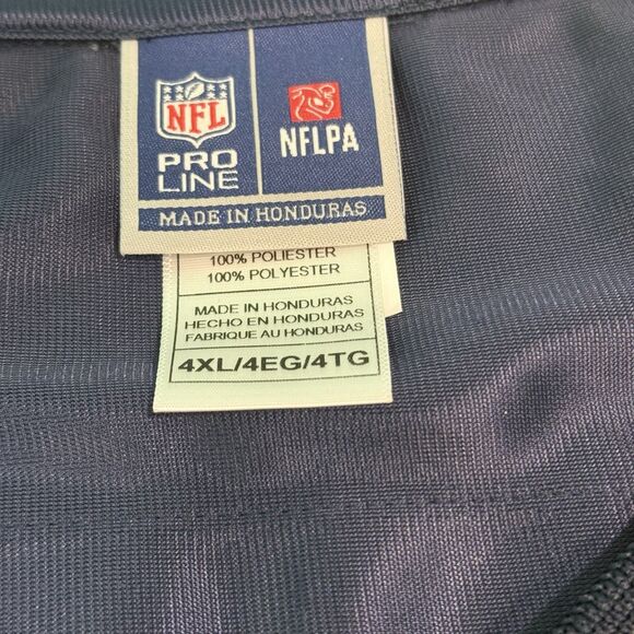 NFL Pro Line New England Patriots Jersey Mens 4XL Ready to customize Sportswear - Picture 10 of 16